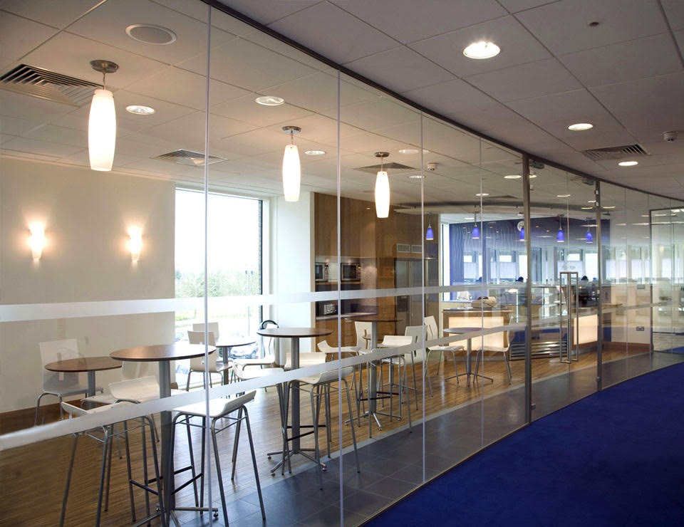 Glass aluminum partitions Melbourne